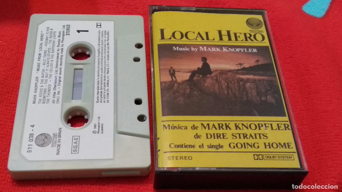 Casetes antiguos: Mark Knopfler &ndash; Local Hero - DIRE STRAITS - 1983 VERTIGO SPAIN - CASETE CINTA CASSETTE