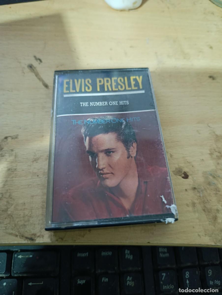 Casetes antiguos: ELVIS PRESLEY THE NUMBER ONE HITS. C24F