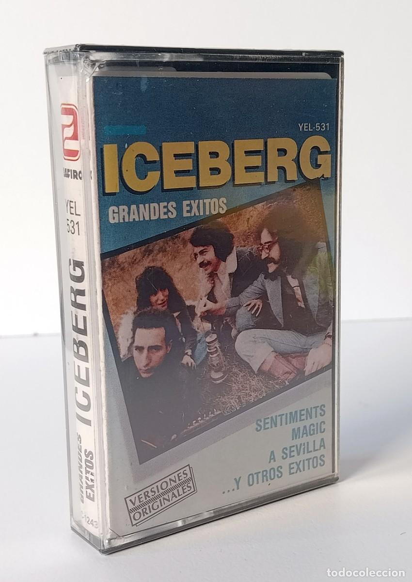 Casetes antiguos: CASSETTE ICEBERG - GRANDES EXITOS ( PRECINTADO ) - Foto 2