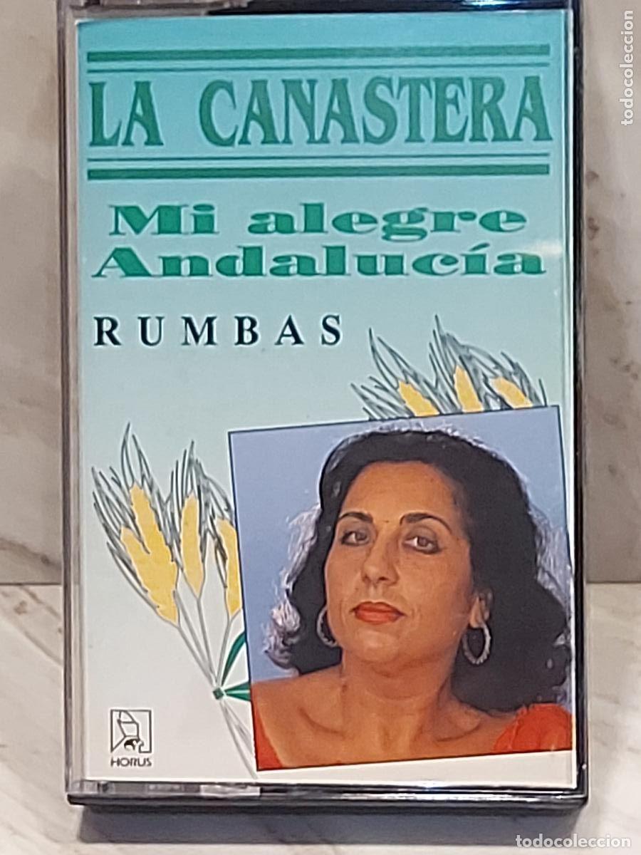 Casetes antiguos: LA CANASTERA | MI ALEGRE ANDALUC&Iacute;A | RUMBAS | CASSETTE HORUS 1991 | DE LUJO