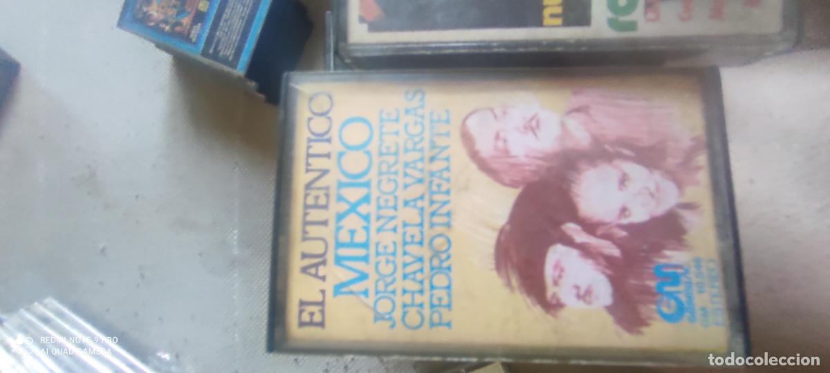 Casetes antiguos: EL AUTENTICO MEXICO - JORGE NEGRETE - CHAVELA VERGAS - PEDRO INFANTE