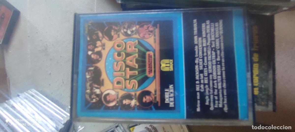 Casetes antiguos: DISCO STAR CASETE SAUCE BEE GEES - DEBLAS - BURNING - TRAVOLTA - BACCHELLI - DISCO POP