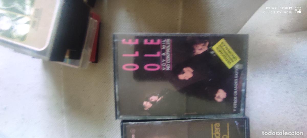Casetes antiguos: Ol&eacute; Ol&eacute;. Voy a mil / No controles. Versiones Originales