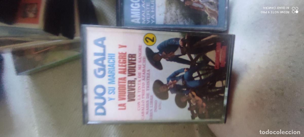 Casetes antiguos: DUO GALA Y SU MARIACHI. LA VIUDITA ALEGRE Y VOLVER, VOLVER.