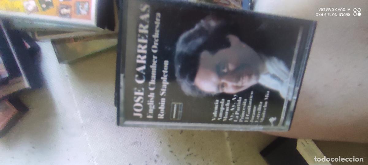 Casetes antiguos: JOSE CARRERAS-VALENCIA-LP-ENGLISH CHAMBER ORCHESTRA-ROBIN STAPLETON-ZAMBRA-A&Ntilde;O 1981-1910 458.