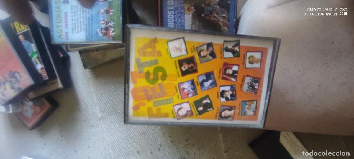 Casetes antiguos: fiesta 87 roc&iacute;o jurado alaska dinarama casette