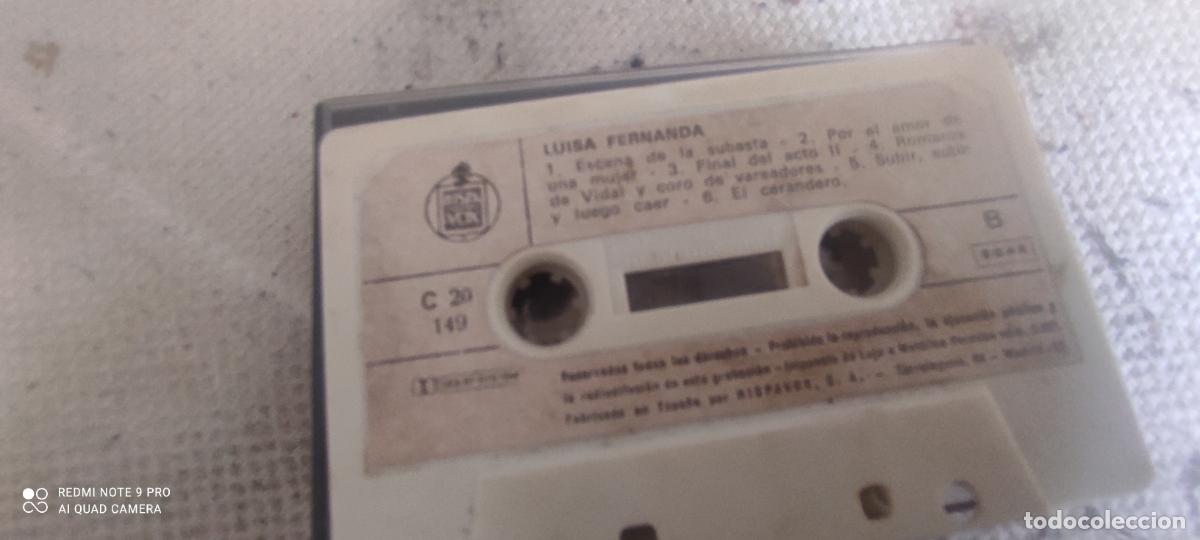 Casetes antiguos: Luisa Fernanda casette