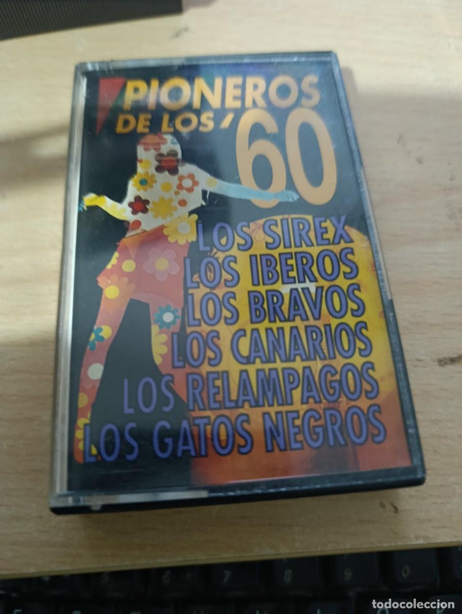 Casetes antiguos: LOS IBEROS LOS BRAVOS LOS CANARIOS LOS RELAMGOS.LOS GATOS NEGROS. C24F