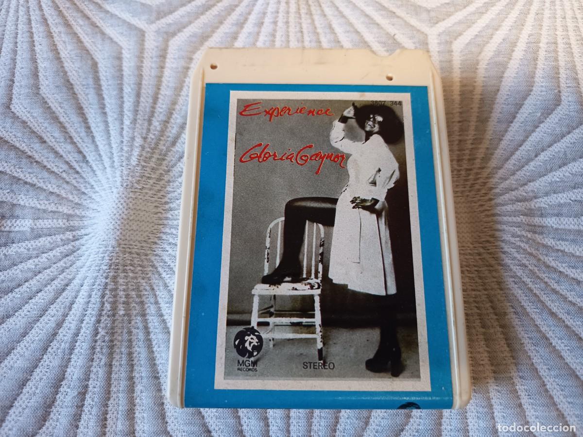Casetes antiguos: Gloria Gaynor &ndash; Experience Gloria Gaynor. 8 track, stereo 8, 8 pistas