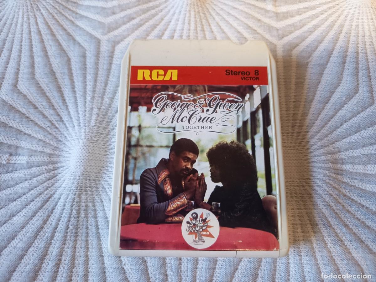 Cassetes antigas: George McCrae & Gwen McCrae &ndash; Together. 8 track, stereo 8, 8 pistas