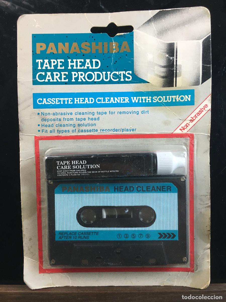 Casetes antiguos: Limpiador de cabezales de casette