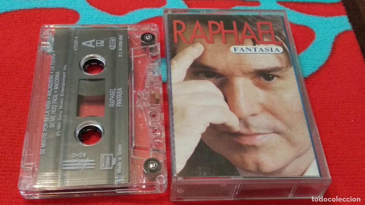 Casetes antiguos: RAPHAEL / FANTASIA / 1994 EPIC SONY MUSIC CASETE CINTA CASSETTE CON LIBRETO