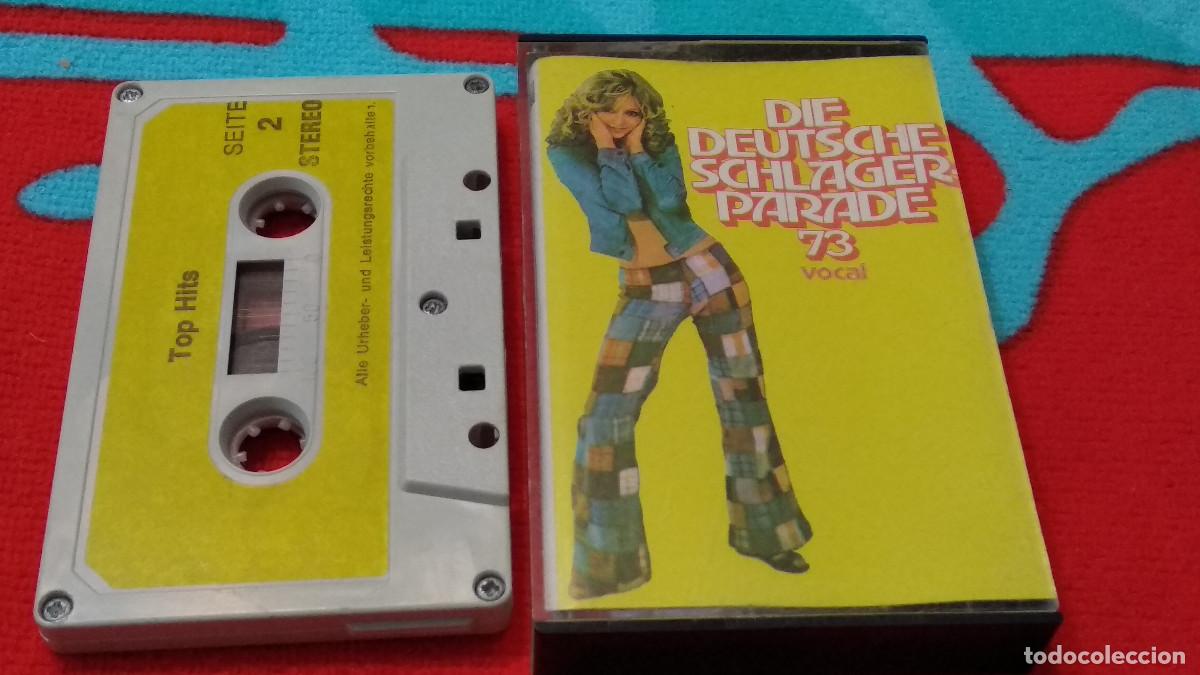 Casetes antiguos: DIE DEUTSCHE SCHAGERPARADE &acute;73 VOCAL -CASETE RARO EN CINTA CASSETTE