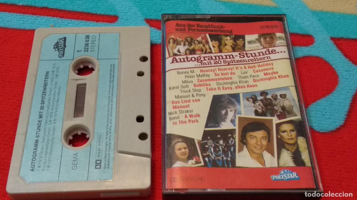 Casetes antiguos: Autogramm-Stunde Mit 20 Spitzenreitern - POLYSTAR 1979 POP ROCK - CASETE CINTA CASSETTE