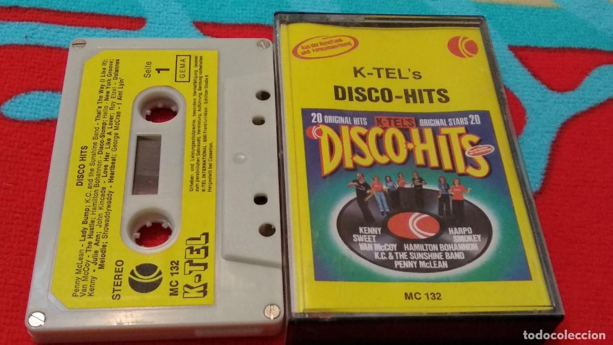 Casetes antiguos: K-Tel's Disco-Hits - 1975 K-TEL Rock, Funk / Soul, Pop CASETE CINTA CASSETTE