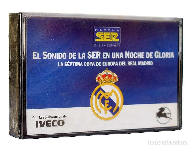 Casetes antiguos: El Sonido de la Ser en una Noche de Gloria. La S&eacute;ptima Copa de Europa del Real Madrid. Casete (preci