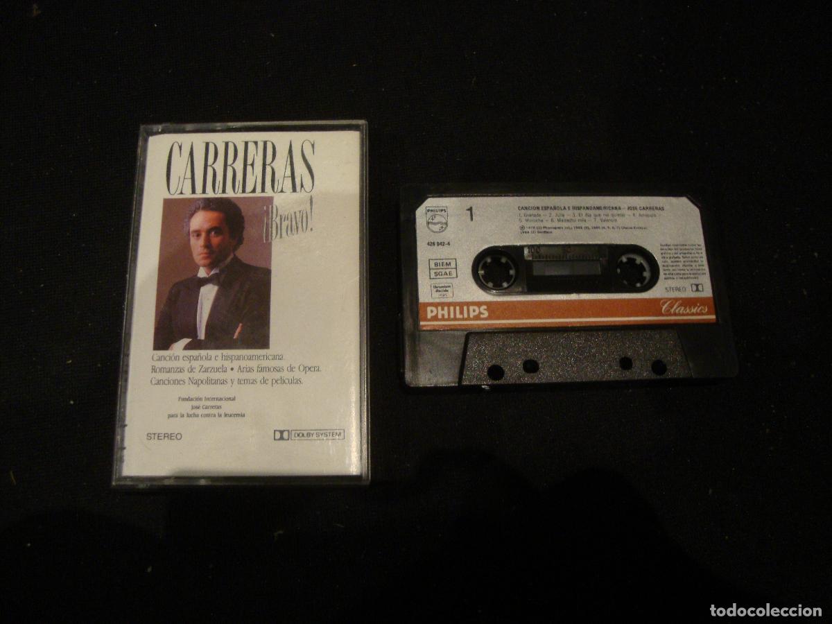 Casetes antiguos: CASETE CARRERAS BRAVO 2