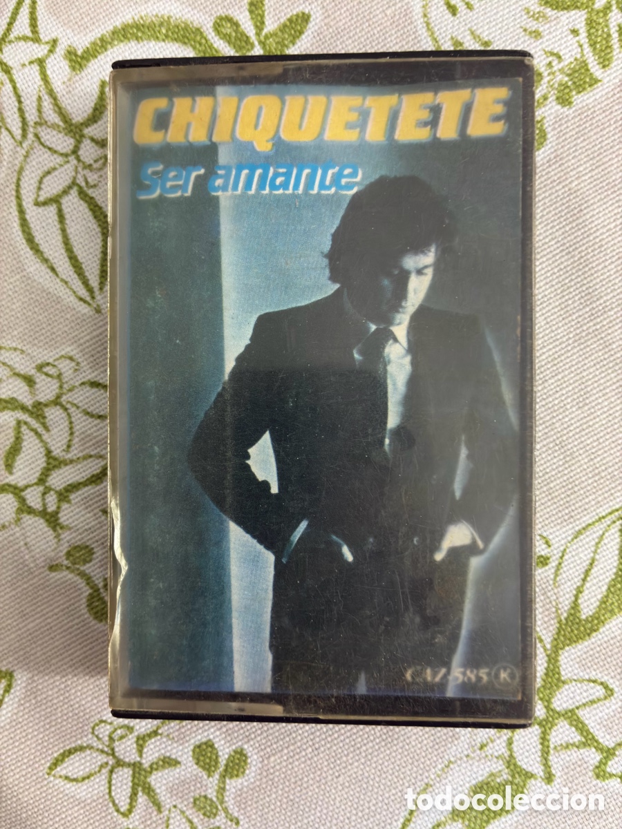 Casetes antiguos: Cassette Chiquetete - Ser Amante (Edici&oacute;n Original 1983, Zafiro CAZ-585)