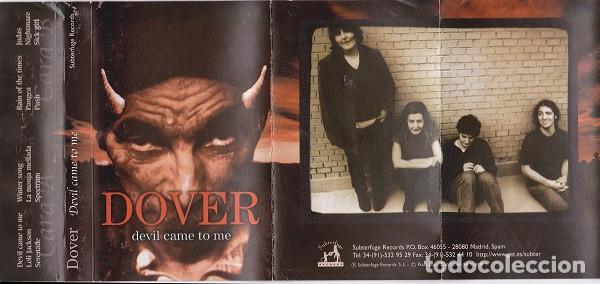 Casetes antiguos: Dover, Devil Came To Me - Tape - Foto 3