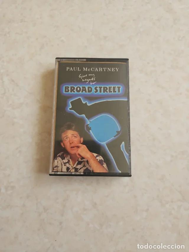 Casetes antiguos: Paul McCartney Give My Regards To Broad Street Cas