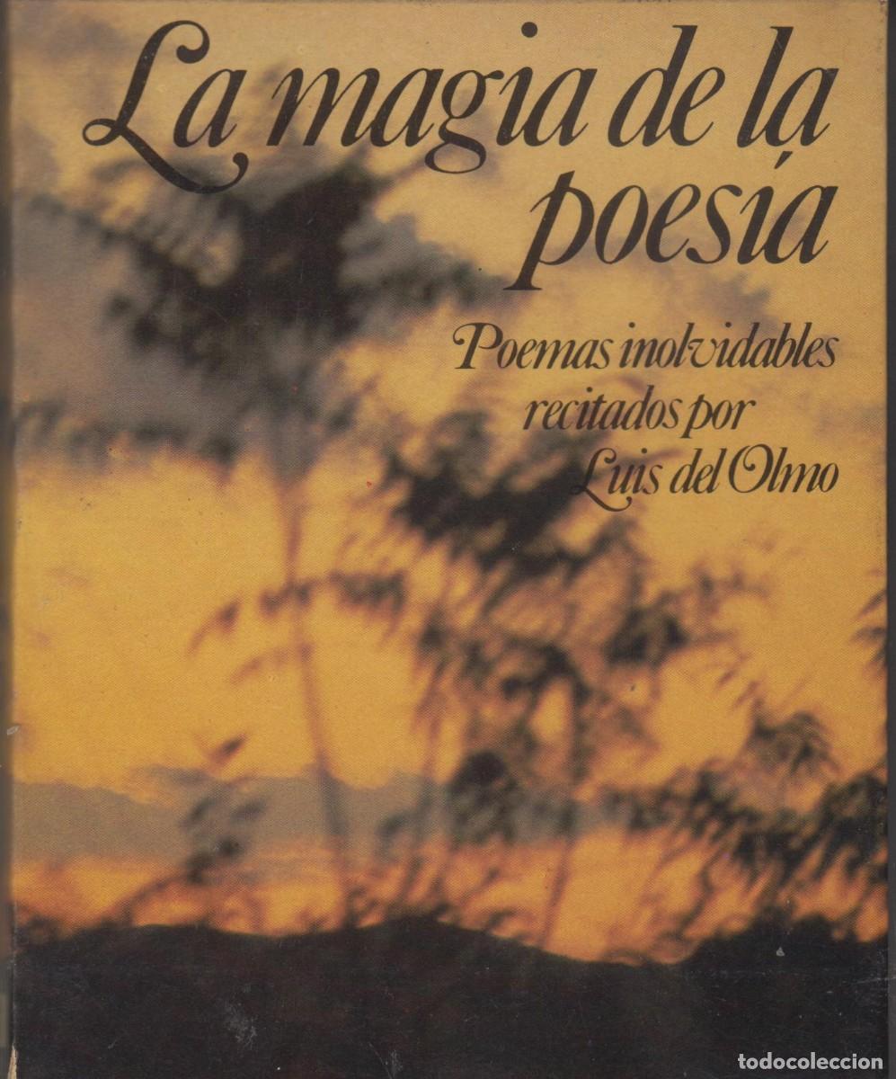Casetes antiguos: La magia de la poes&iacute;a doble cassette Poemas recitados por Luis del Olmo 1983