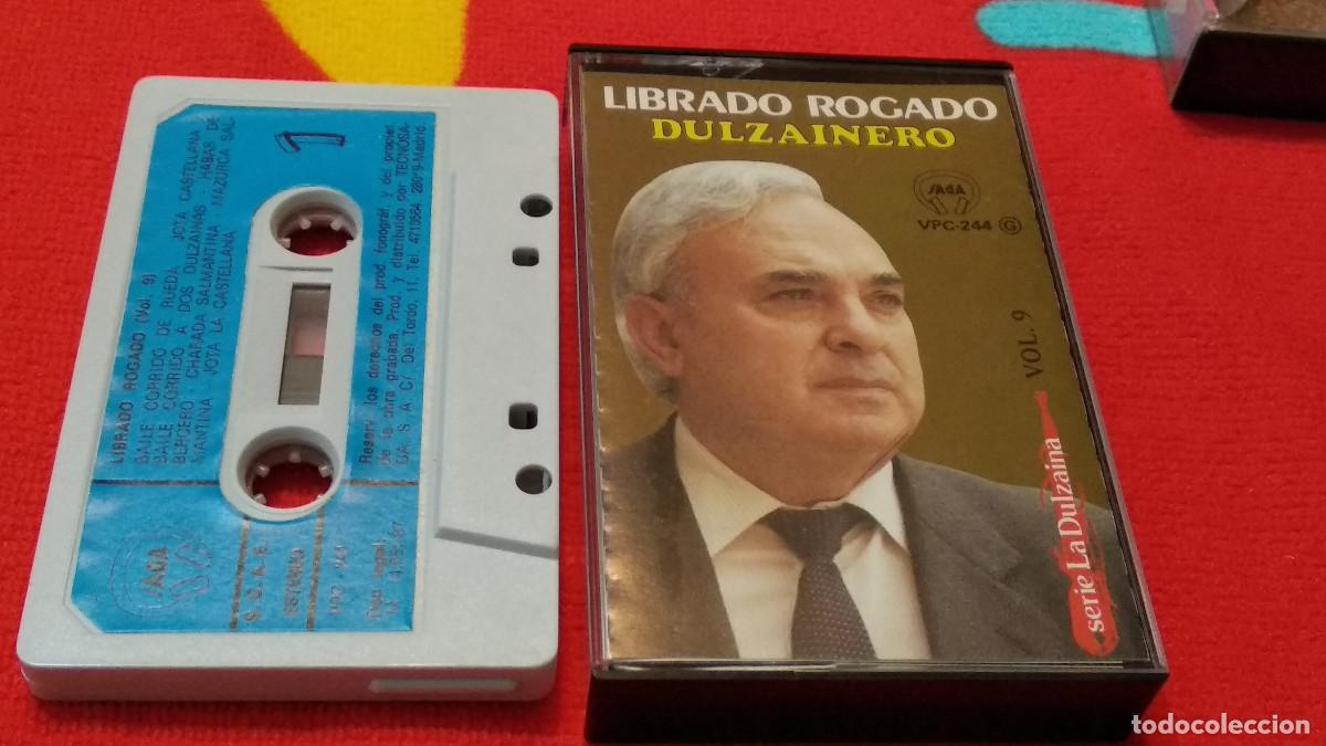 Casetes antiguos: Librado Rogado, Antonio Rogado / Dulzainero - Serie la Dulzaina Vol.9 - CINTA CASETE FOLK 1987 SAGA