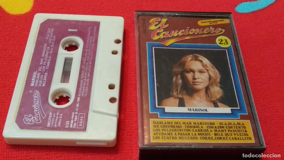 Casetes antiguos: CASETE CINTA - EL CANCIONERO 23 - MARISOL ( Josefa Flores Gonz&aacute;lez ) - BELTER 1980