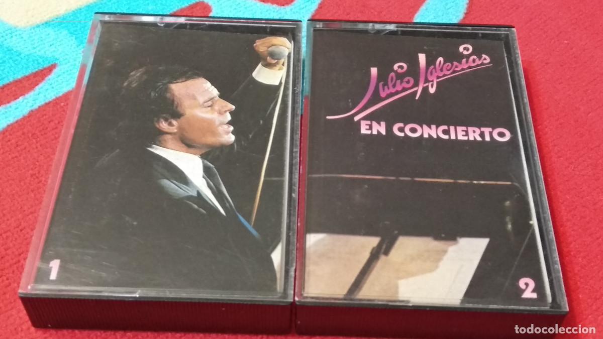 Casetes antiguos: Julio Iglesias &ndash; En Concierto - 1983 CBS - 2 x Cassette, Album CINTA CASSETTE - VER CANCIONES