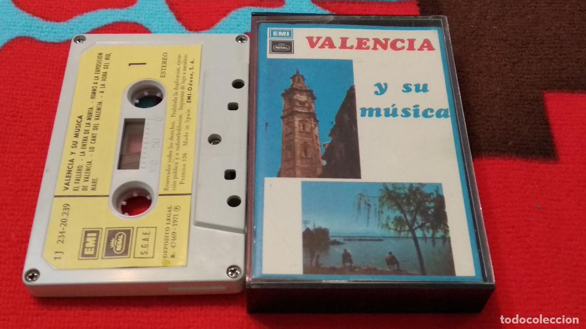 Casetes antiguos: VALENCIA Y SU M&Uacute;SICA /CHIQUET DE PATERNA / SEGUET DE MARCHALENES / JACINTA BARTOL 1971 EMI - CASETE