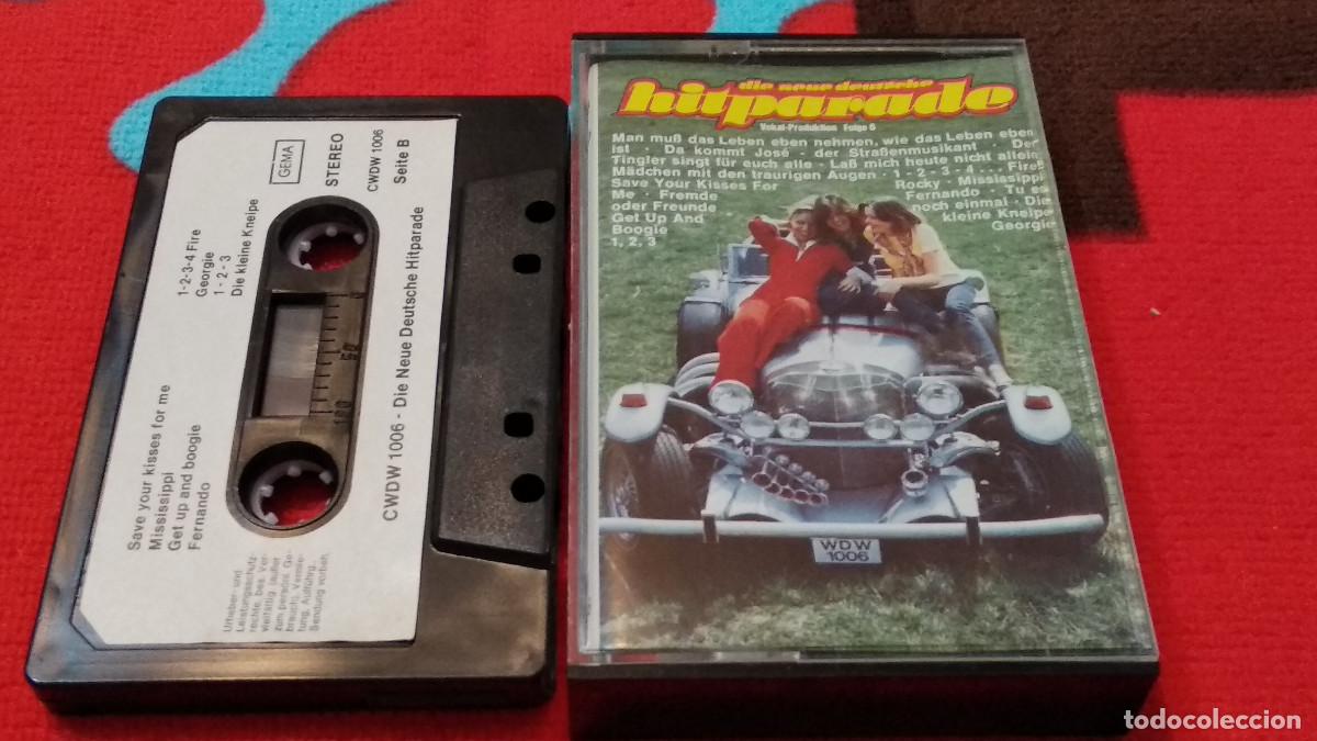 Casetes antiguos: Joe Campmann / DIE NEUE DEUTSCHE HITPARADE, Folge 6 - Deine Melodie 1976 CASETE CINTA CASSETTE