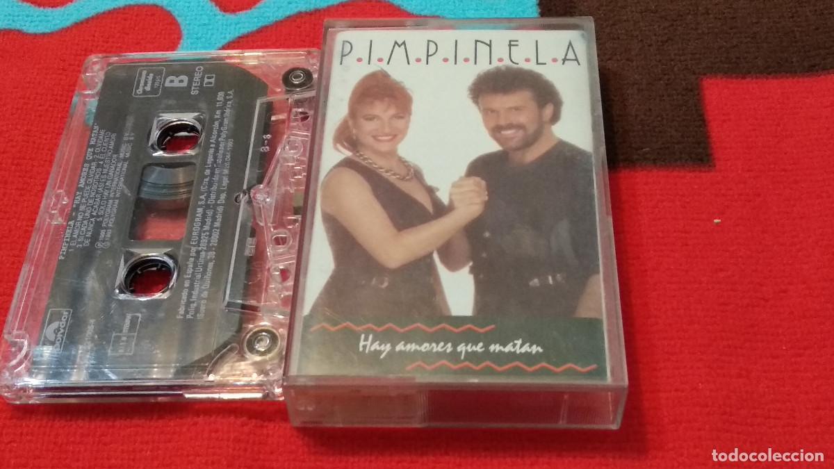 Casetes antiguos: PIMPINELA / HAY AMORES QUE MATAN - 1993 POLYDOR CASETE CINTA CASSETTE