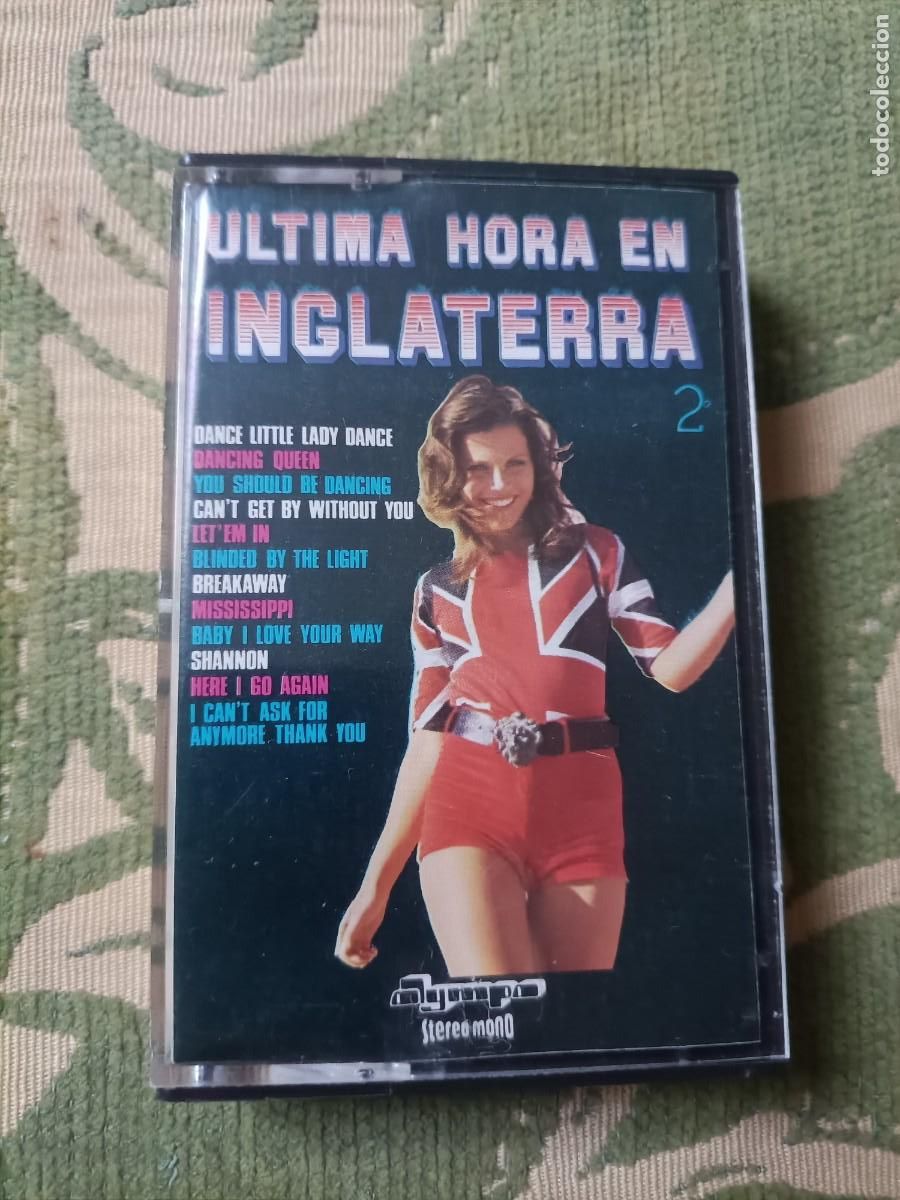Casetes antiguos: CASETE ULTIMA HORA EN INGLATERRA 2. TODOS GRANDES EXITOS.