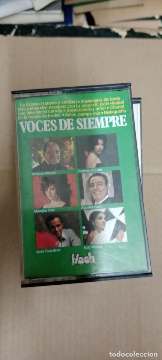 Casetes antiguos: VOCES DE SIEMPRE CASETE MUSICA GG-22