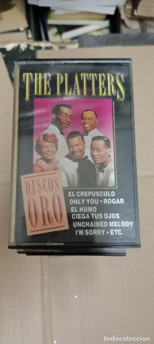 Cassetes antigas: THE PLATTERS CASETE MUSICA GG-22