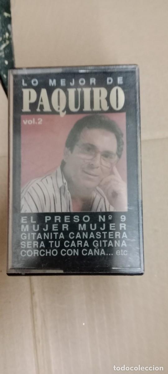Cassetes antigas: LO MEJOR DE PAQUIRO CASETE MUSICA GG-22