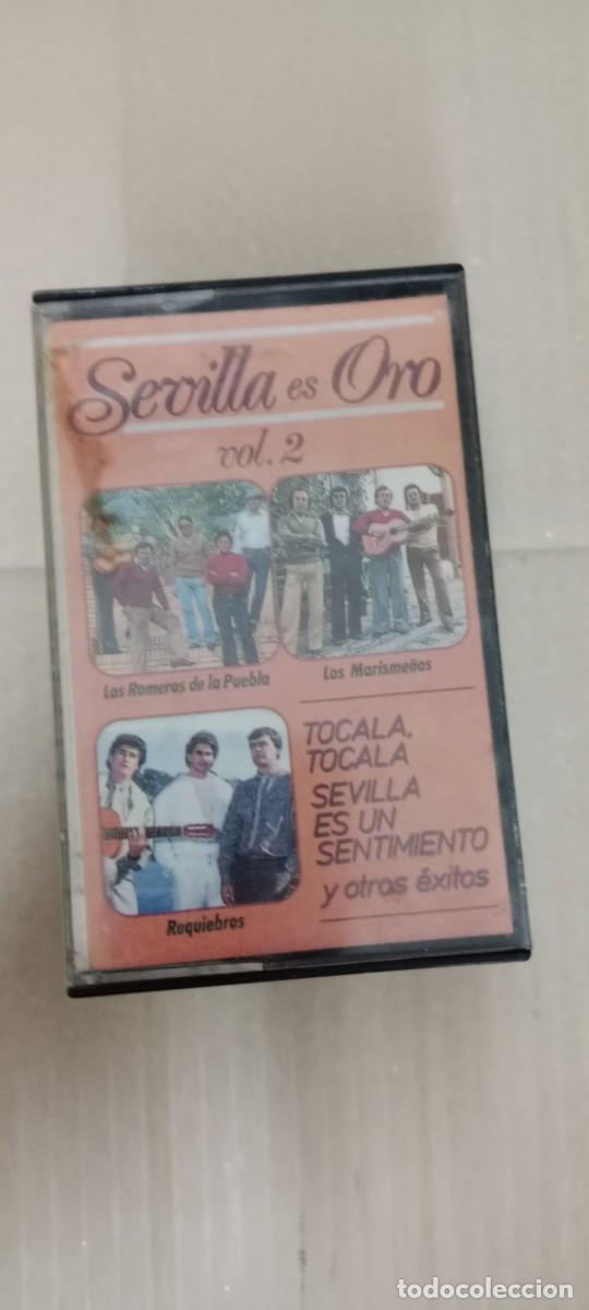 Casetes antiguos: SEVILA EN ORO VOL 2 CASETE MUSICA GG-22