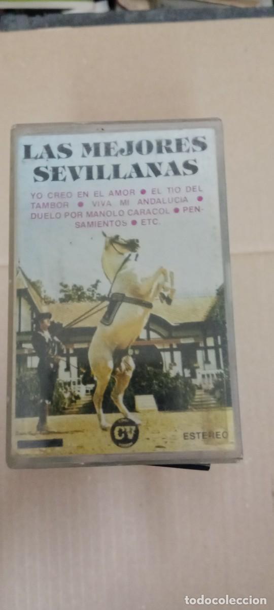 Casetes antiguos: LAS MEJORES SEVILLANAS CASETE MUSICA GG-22