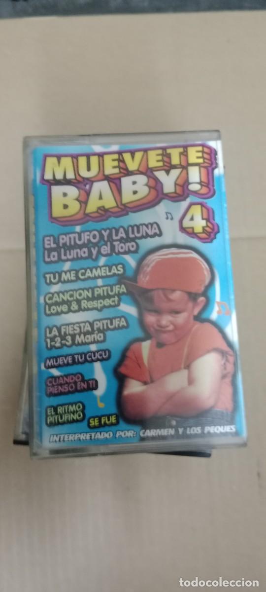 Casetes antiguos: MUEVETE BABY 4 CASETE MUSICA GG-22