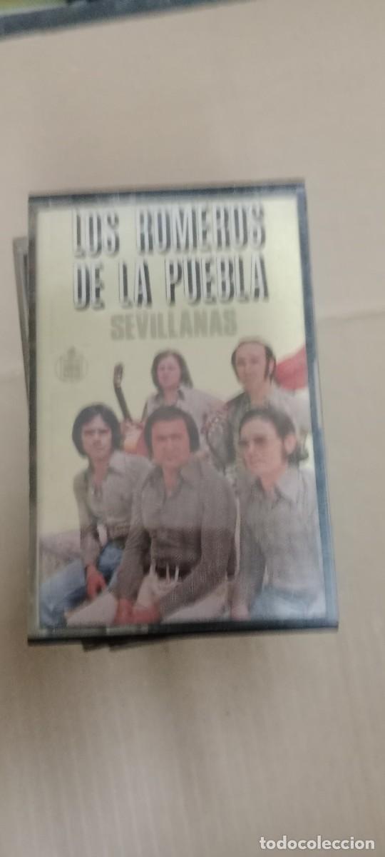 Casetes antiguos: LOS ROMEROS DE LA PUEBLA SEVILLANAS CASETE MUSICA GG-22
