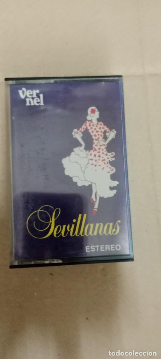 Casetes antiguos: SEVILLANAS VERNEL CASETE MUSICA GG-22