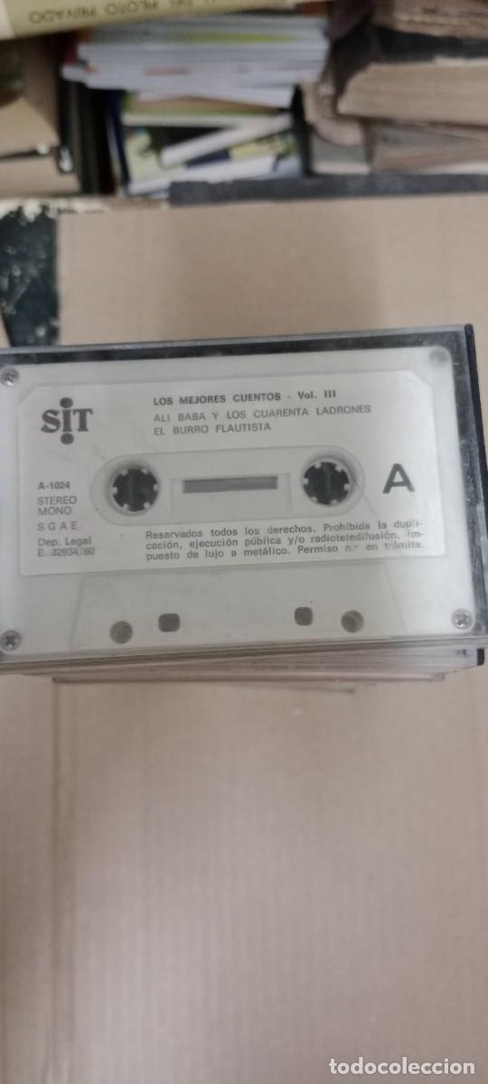Casetes antiguos: LOS MEJORES CUENTOS VOL III SOLO CINTA CASETE MUSICA GG-22