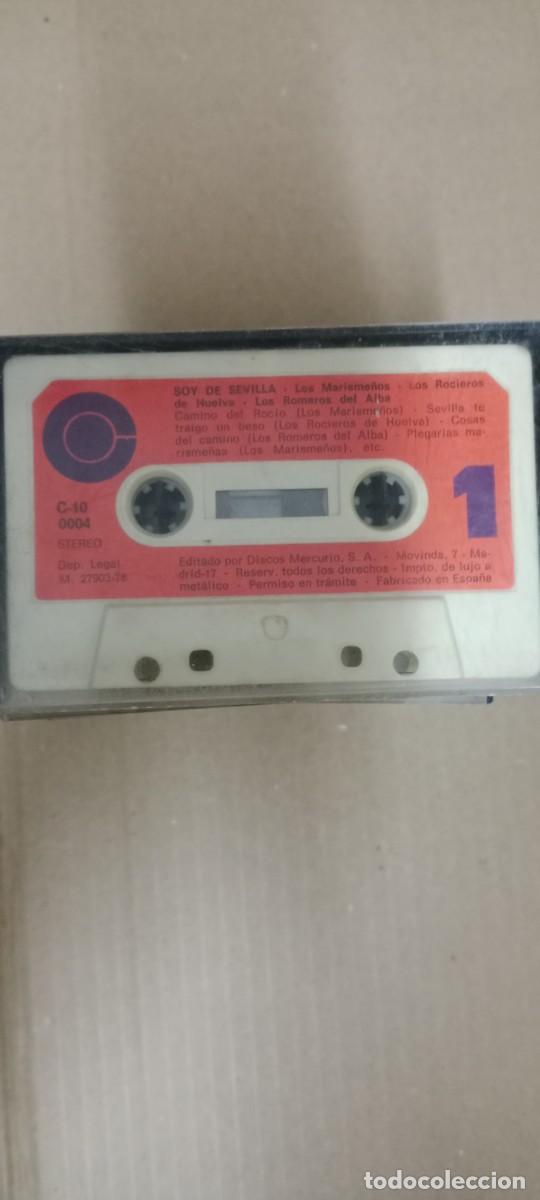 Casetes antiguos: LOS MARISME&Ntilde;OS SOY DE SEVILLA SOLO CINTA CASETE MUSICA GG-22