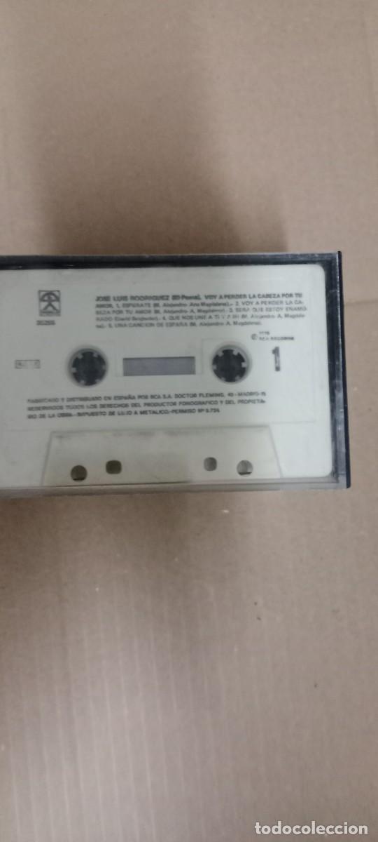 Casetes antiguos: JOSE LUIS RODRIGUEZ EL PUMA VOY A PERDER LA CABEZA POR TU AMOR SOLO CINTA CASETE MUSICA GG-22