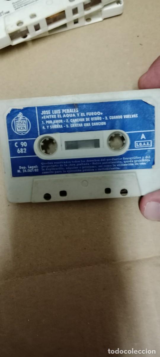 Casetes antiguos: ENTRE EL AGUA Y EL FUEGO JOSE LUIS PERALES SOLO CINTA CASETE MUSICA GG-22