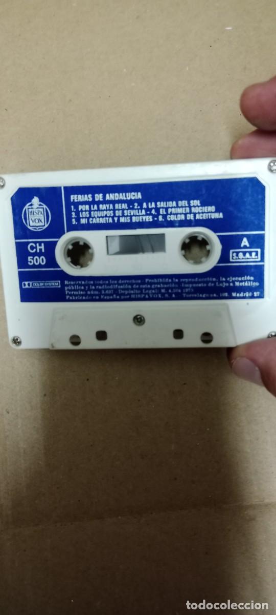 Casetes antiguos: FERIAS DE ANDALUCIA SOLO CINTA CASETE MUSICA GG-22