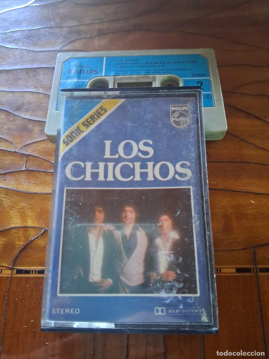 Casetes antiguos: Casete cinta de m&uacute;sica Los chichos Sonic series