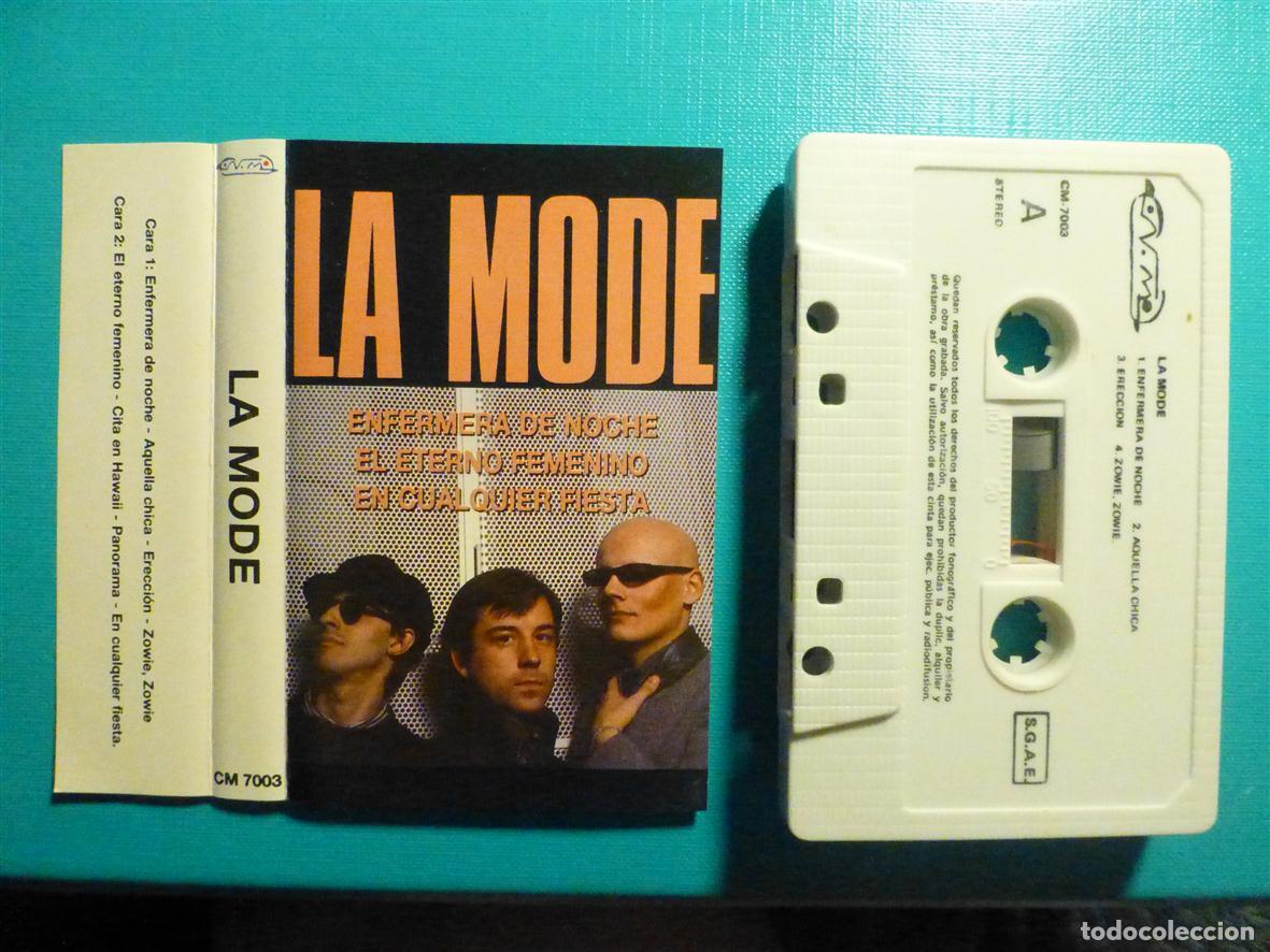 Casetes antiguos: Cinta Cassette, Casete - La Mode - Enfermera de Noche, El Eterno Femenino - Nemo Iberofon, A&ntilde;o 1987