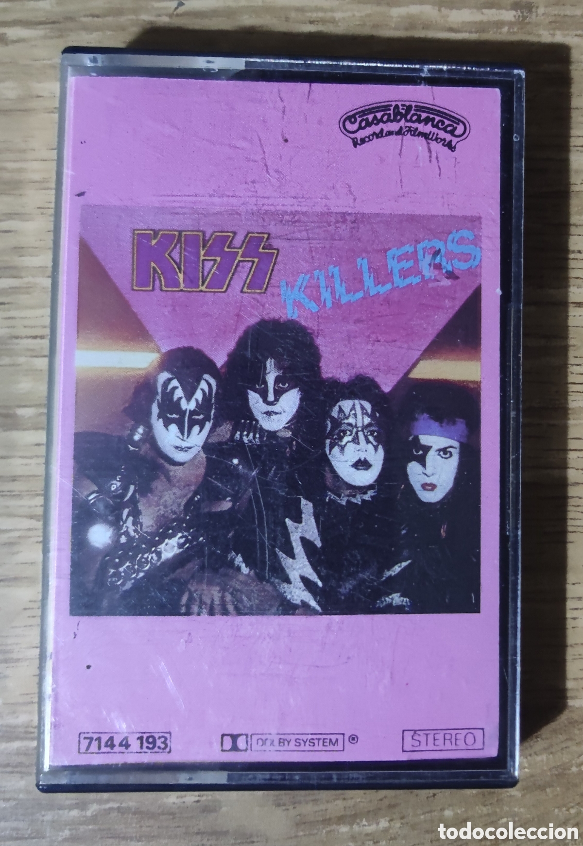 Casetes antiguos: Cassette Kiss - Killers (1982) ed. francesa