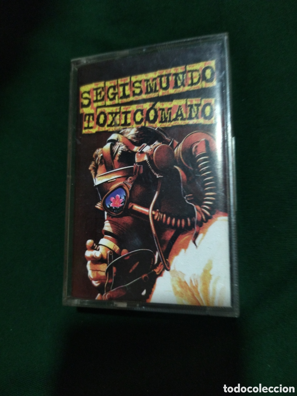 Casetes antiguos: Casete Segismundo toxicomano. Original con letras.