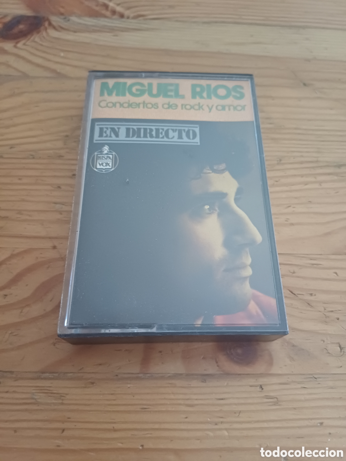Casetes antiguos: Miguel Rios Conciertos de rock y amor Casete Cinta Cassette Hispa Vox En directo